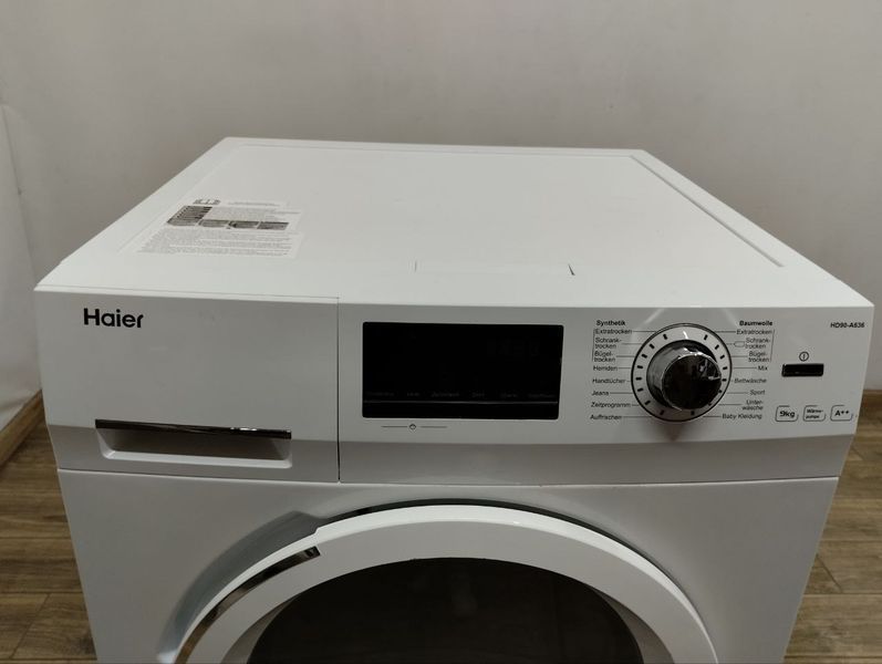 Сушильна машина Haier HD 90 A 636 550W 9 кг sn CF0679EOH00CVH7U0062 000046778 фото