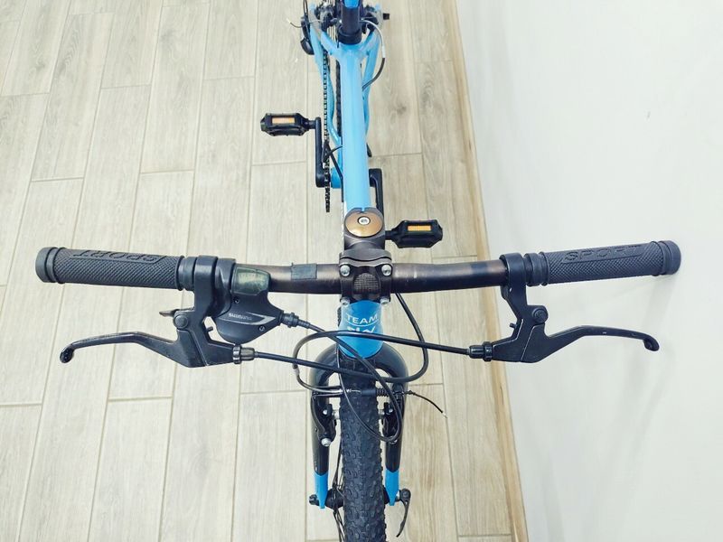 Велосипед 24 Team Sky підлітковий синій алюм 000042979 фото