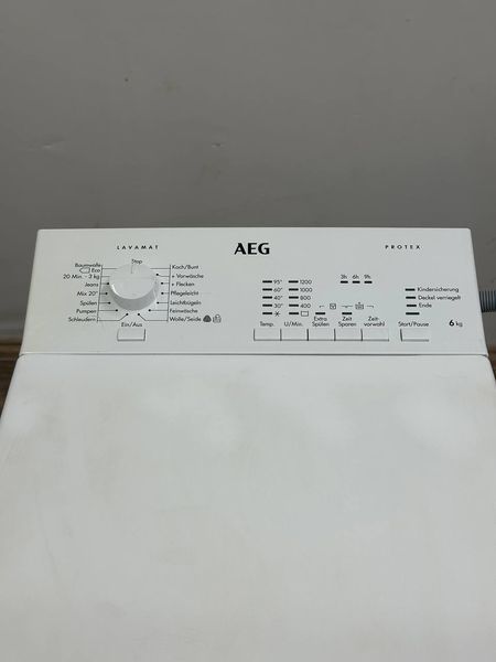 Пральна машина вертикальна AEG Lavamat Protex L51260TL 2200W 6кг sn 82600038 000054203 фото