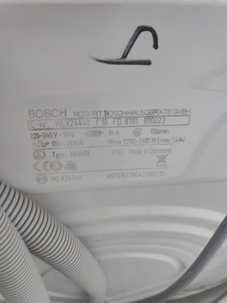 Стиральная машина Bosch WLX24400 2400W 6кг sn 800023 000049441 фото