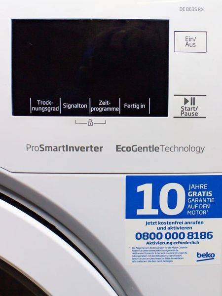 Сушильна машина Beko DE8635RX 800w 8кг sn 2120148801 000031287 фото