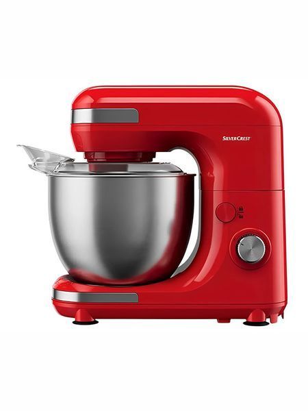 Миксер планетарный тестомес SilverCrest SKM 650 A1 650w Red 000024641 фото
