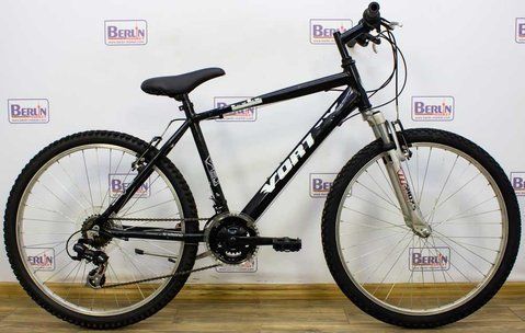 Велосипед 26 Vortex Hill300 V6.1 чорний гірський алюміній 000010469 фото