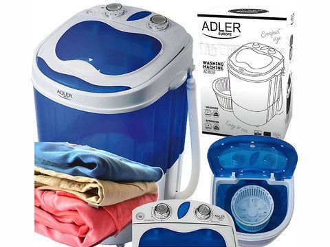 Пральна машина напівавтомат Adler AD 8051 400w 3кг 000041173 фото