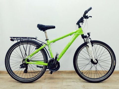 Велосипед 26 Greens Bikes Wembley гірський зелений алюм 000043001 фото