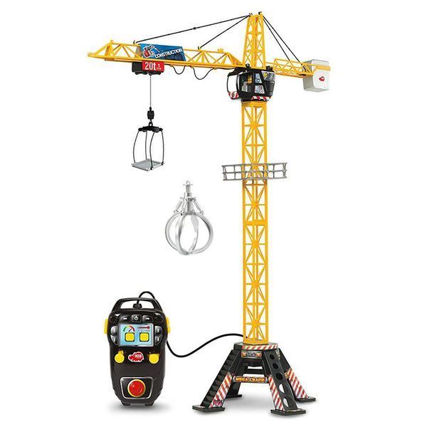 Игрушка строительный кран Dickie Toys 48 Mega Crane Playset 000007434 фото