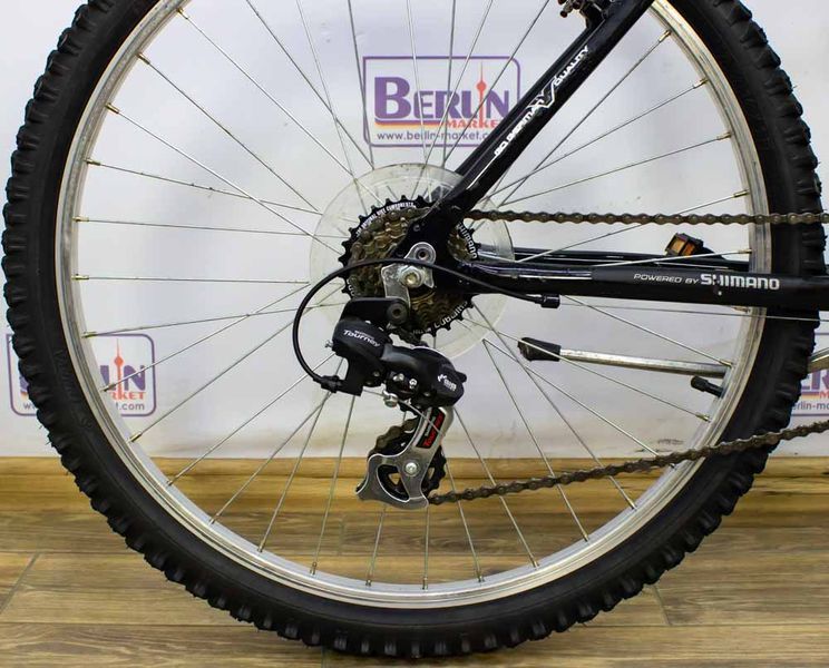 Велосипед 26 Vortex Hill300 V6.1 чорний гірський алюміній 000010469 фото