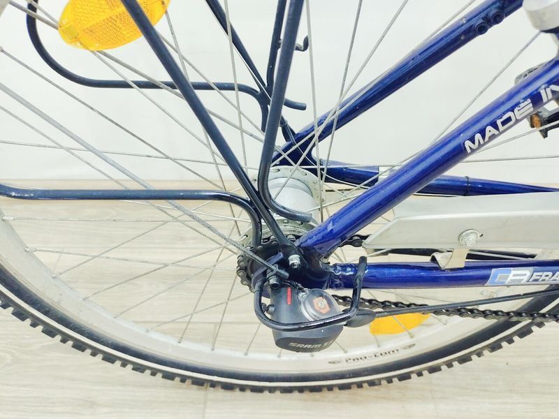 Велосипед 26 FrameWork Bicycles дамка синій алюм 000044220 фото