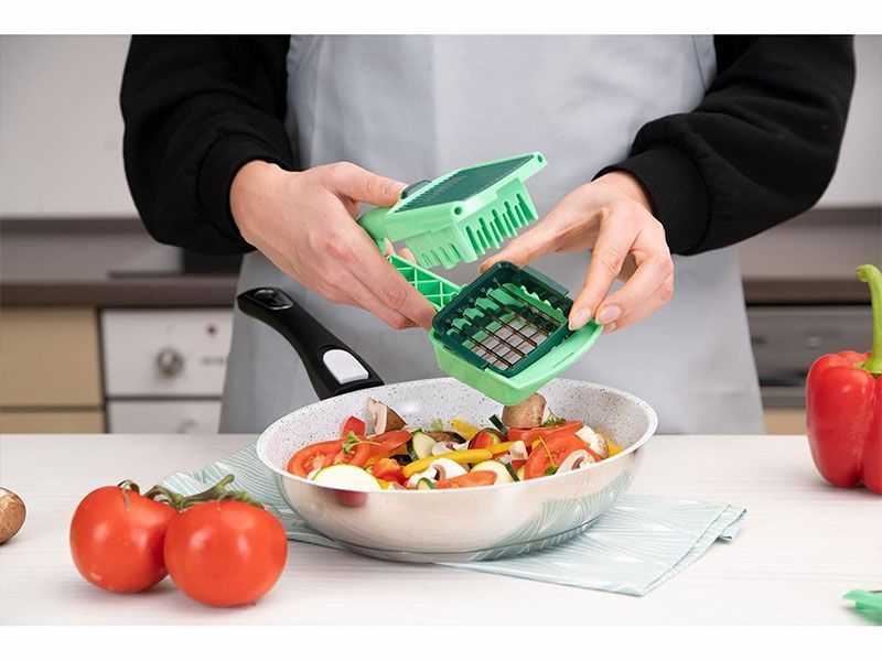 Мультирізка ручна Genius Nicer Dicer Quick 8в1 000041121 фото