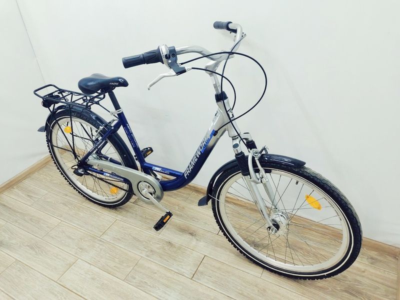 Велосипед 26 FrameWork Bicycles дамка синій алюм 000044220 фото