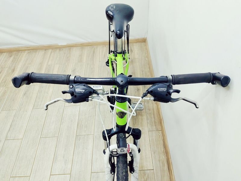 Велосипед 26 Greens Bikes Wembley гірський зелений алюм 000043001 фото