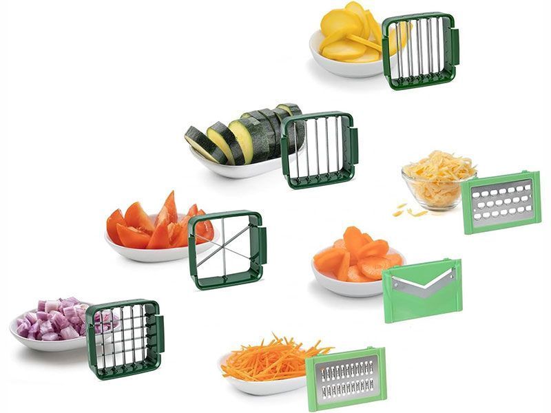 Мультирізка ручна Genius Nicer Dicer Quick 8в1 000041121 фото