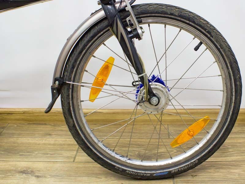 Велосипед 20 Dahon Speed ​​чорно сірий складаний 000024039 фото