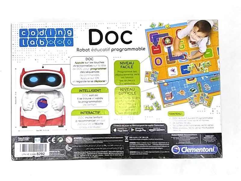 Інтерактивний робот Clementoni 52252 Doc на німецькому стік LPNHE524268292 65е 000027202 фото