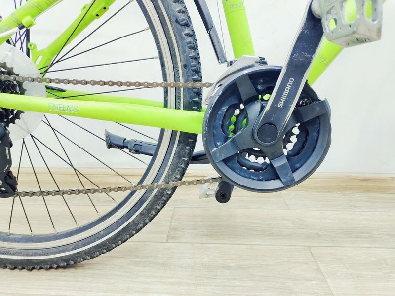 Велосипед 26 Greens Bikes Wembley гірський зелений алюм 000043001 фото