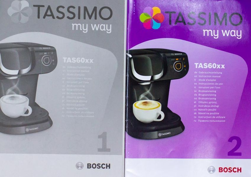 Кавоварка капсульна Bosch TAS6002 01 1500w sn L18B4H8F47M5R8 стік LPNHE272523623 68е 000014290 фото