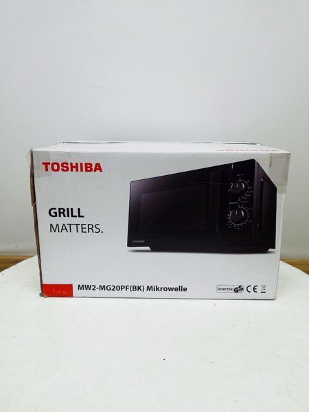 Мікрохвильова піч Toshiba MW2 MG20PF BK 1270w гриль 1000w 000035169 фото