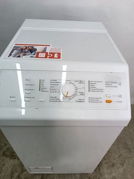 Стиральная машина вертикальная Premium W 605 F 2400w sn 41086857154 000047738 фото