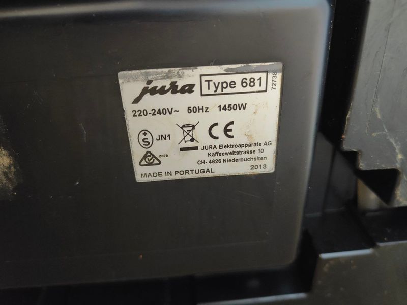 Кофемашина Jura ENA Micro Type 681 JN1 1450W sn 72738 000051211 фото