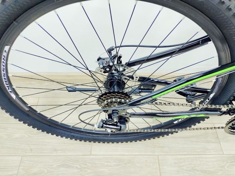 Велосипед 29 Crossbike Shark 2021 гірський чорний 000035749 фото