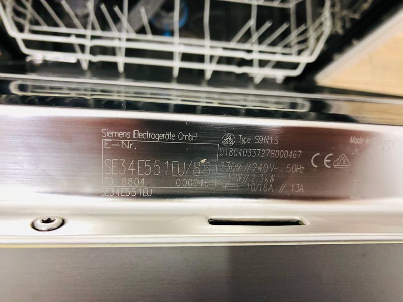 Посудомийна машина Siemens SE34E551EU 86 2300w 12 персон sn 8804 000046 000041666 фото