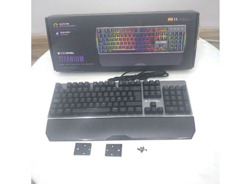Клавіатура ігрова механічна Oversteel Titanium RGB стік LPNHE471019702 70е 000023315 фото