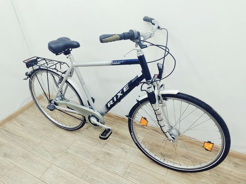 Велосипед 28 Rixe RoadBiker дорожній сірий сталь 000043006 фото