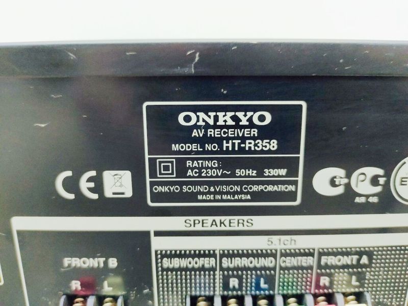 Підсилювач Onkyo HT R358 330w sn 3526PP52X0607555 000035736 фото