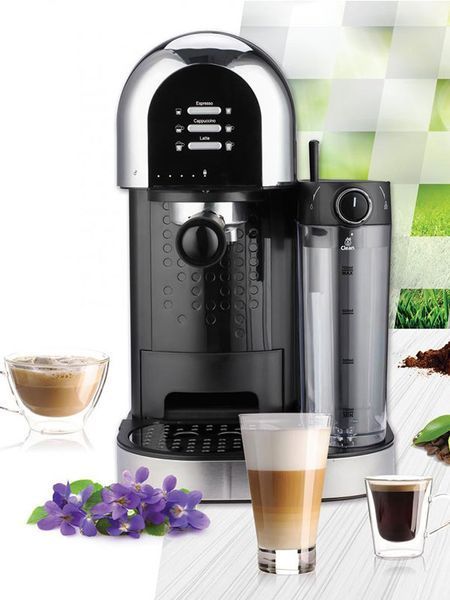 Кофеварка рожковая Heinner CoffeeDreamer HEM DL1470BK 1470w 20 Bar 000044528 фото