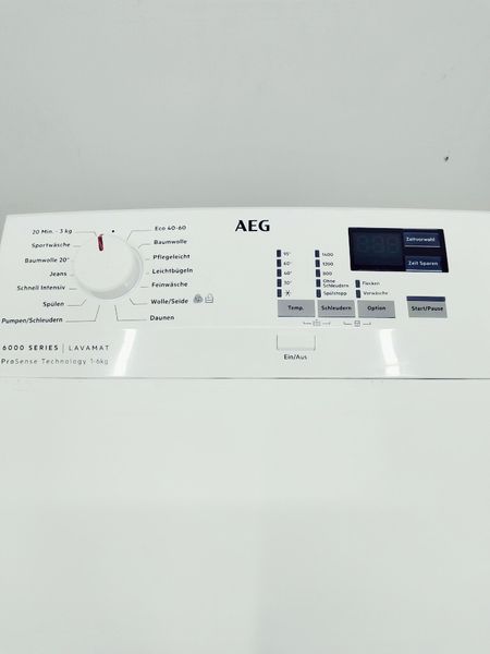 Стиральная машина вертикальная AEG 6000 Series L6TB40460 000041799 фото