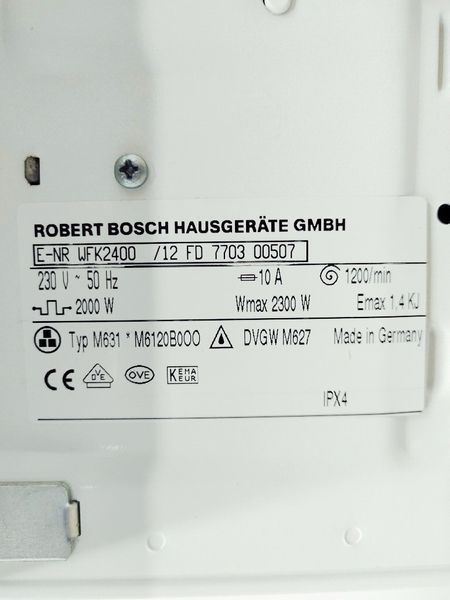 Стиральная машина Bosch WFK2400 12 000035142 фото