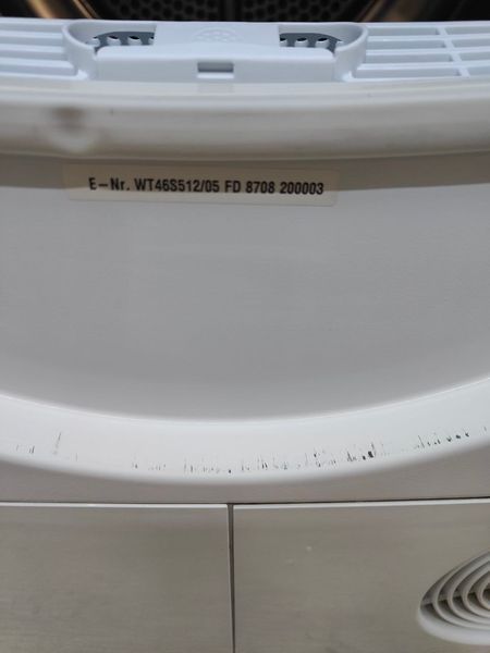 Сушильная машина Siemens WT46S512 2500W 8кг sn 8708200003 000050715 фото