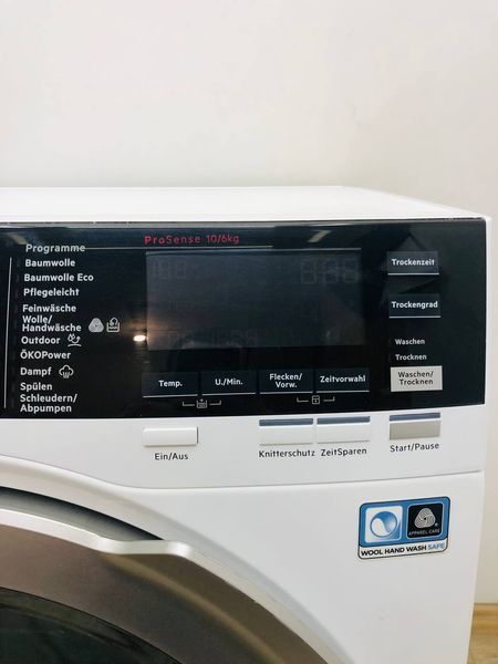 Стирально сушильная машина 2в1 AEG 8000 Series L8WE86605 000043624 фото
