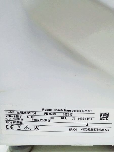 Стиральная машина Bosch WAB28220 04 000034911 фото