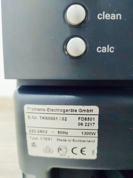 Кавомашина Siemens Surpresso S20 TK60001 02 1300w sn 8501 062217 000039967 фото