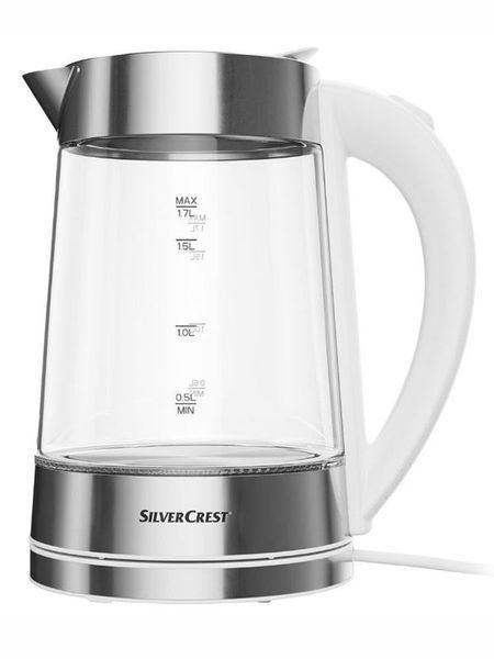 Електрочайник SilverCrest SWGF 3000 B2 3000w асортимент 000032008 фото
