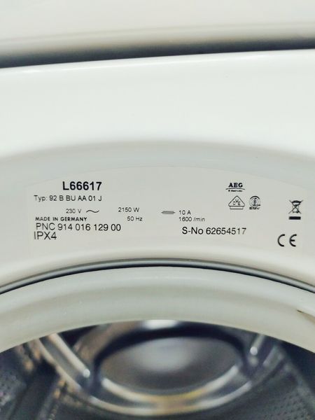 Стиральная машина AEG L66617 000039687 фото