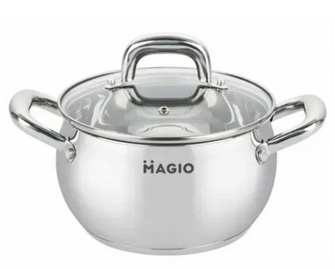Кастрюля MAGIO MG 1204 2.6л индукция 18см 000053562 фото