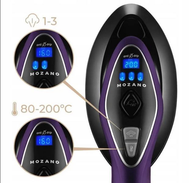 Відпарювач Mozano Smart Care AGD ST 02 fiolet 2500W 000048585 фото