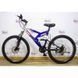 Велосипед 26 Torrek TK mount 07 mountain mx двухподвес синебелый с черным хром диск тормоз 000005677 фото 2