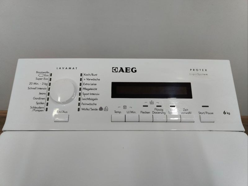 Стиральная вертикальная машина AEG Protex L71260TL 2200W 6кг sn 342 00189 000049826 фото