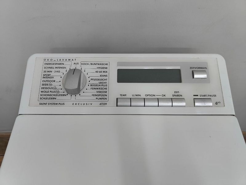 Стиральная машина вертикальная Electrolux L47239 2300W 6кг sn 91700096 000052685 фото