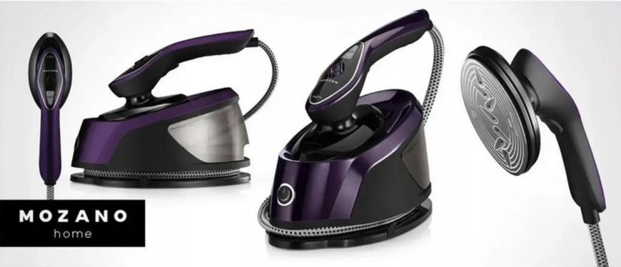 Відпарювач Mozano Smart Care AGD ST 02 fiolet 2500W 000048585 фото