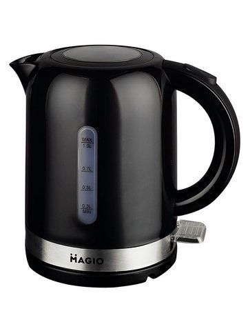 Электрочайник Magio MG 111 1360w 1л Black 000038990 фото