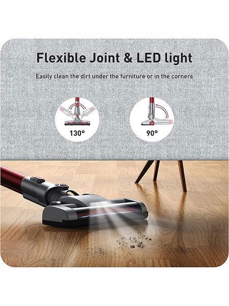 Пилосос вертикальний 4в1 Hosome Cordless Vacuum Cleaner H20 160w 2200 mAh 000041813 фото