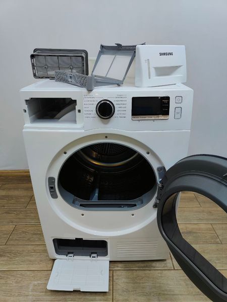 Сушильна машина Samsung DV80K6010CW 1100W 8 кг sn 0RG65AEN400153M 000049591 фото