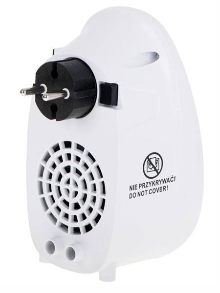 Тепловентилятор керамічний міні Adler AD 7749 1500w White 000045891 фото