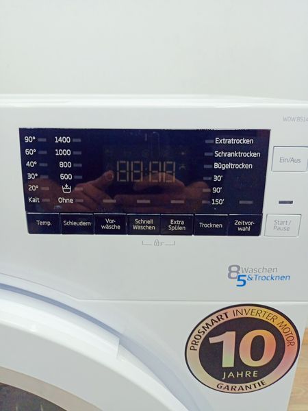 Стирально сушильная машина 2в1 Beko WDW 85140 000042373 фото
