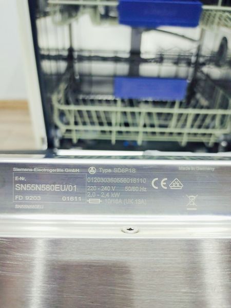 Посудомоечная машина Siemens SN55N580EU 01 000039582 фото