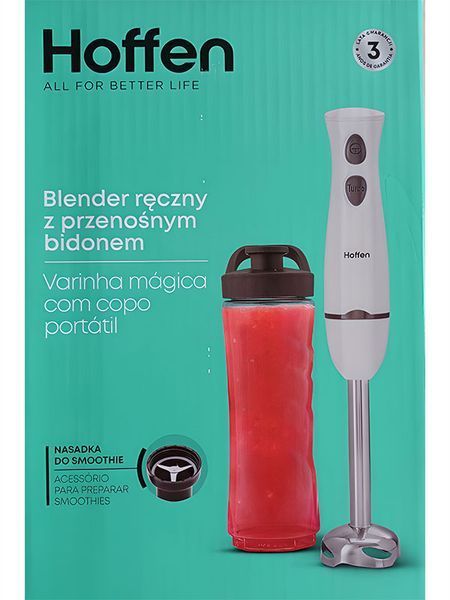 Блендер погружной Hoffen HBB 3211 400w White 000041460 фото